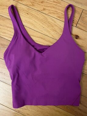 Lululemon Align Tank Top Vivid Plum Sz 4 EUC